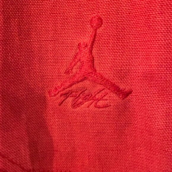 Jordan - Bold Orange Mens  Denim Jean Jacket Size XL - Picture 5 of 5